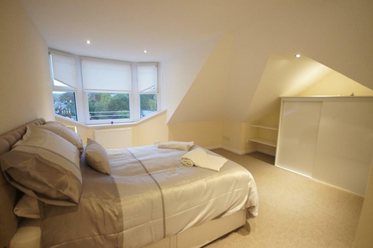 Modern, Cosy Apartment In Bearsden With Private Parking 글라스고 외부 사진